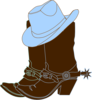 Blue Hat Clip Art