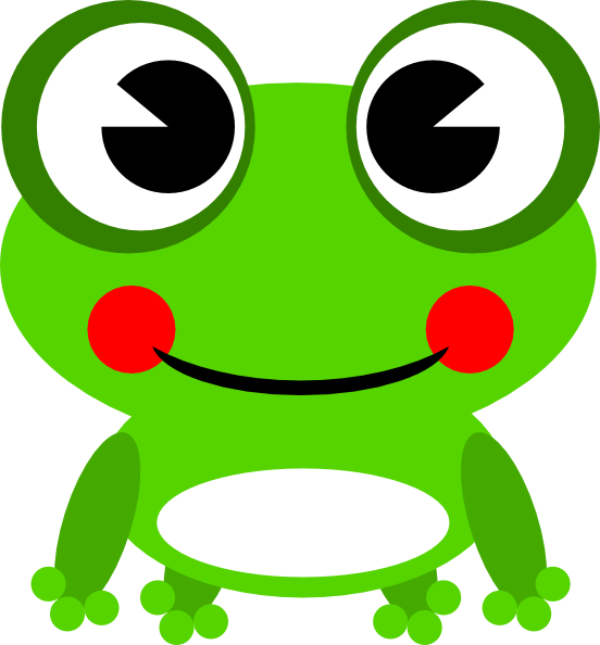 free girl frog clipart - photo #13