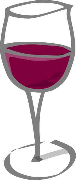 clipart glass of red wine - photo #36