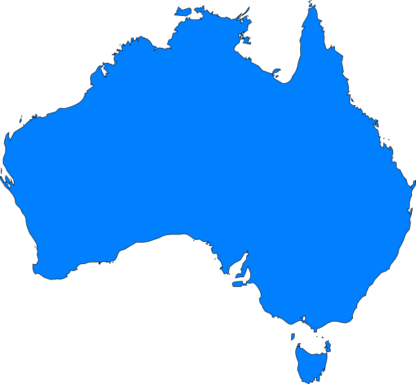 clipart map of australia - photo #7