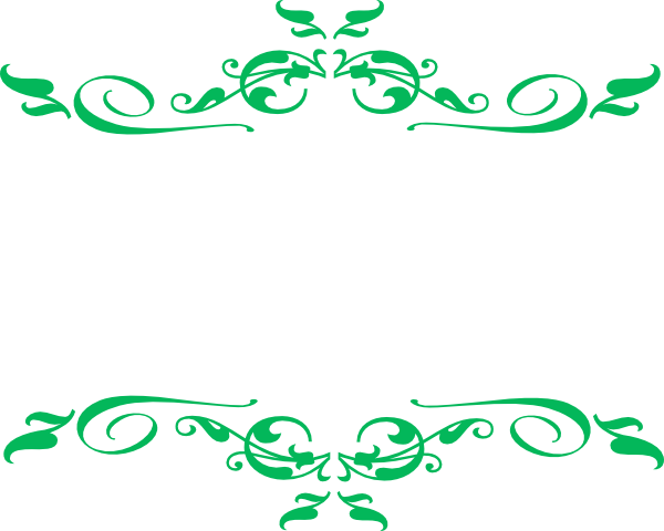 clip art borders green - photo #49