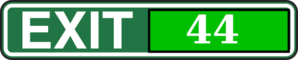 Exit 44 Tab Clip Art