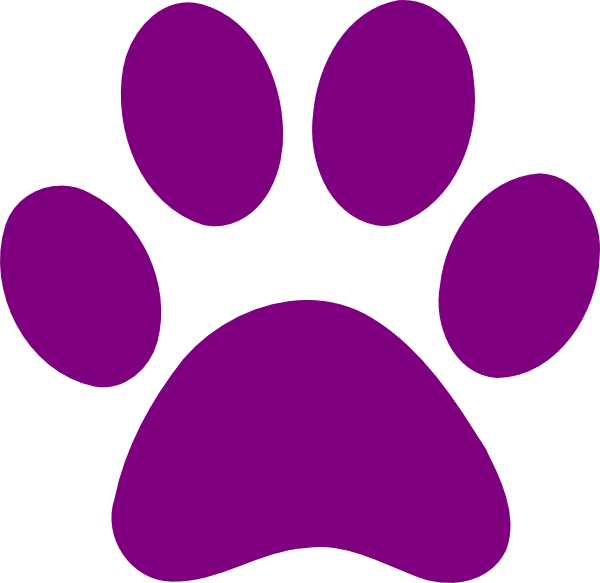 clipart of dog paw prints - photo #29