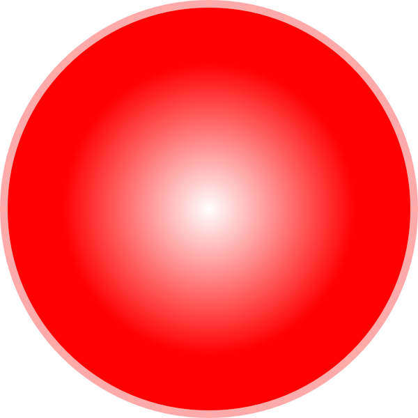 3d Strong Red Ball Clip Art At Clker Com Vector Clip Art Online