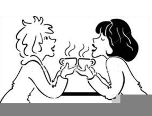 Clipart Woman Drinking Coffee | Free Images at Clker.com ...