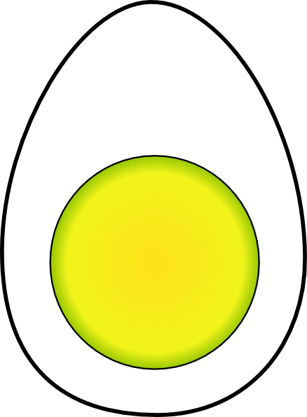 Egg Clip Art. Boiled Egg clip art
