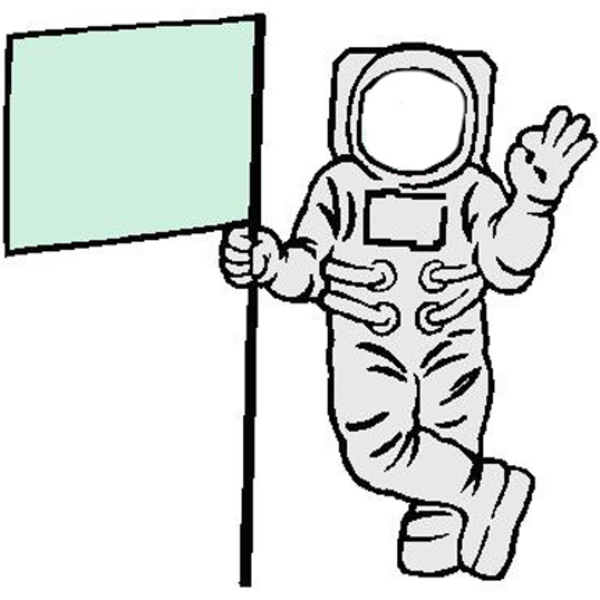 clipart spaceman - photo #33