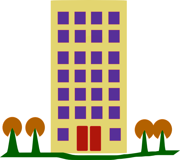 clipart of buildings - photo #17