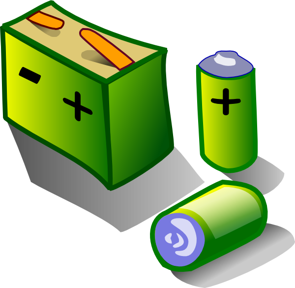 free clip art car battery - photo #14