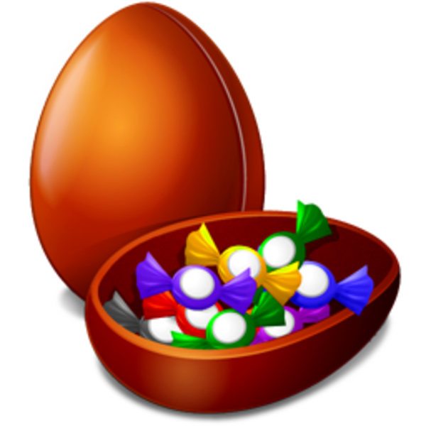 clipart chocolate easter eggs - photo #1