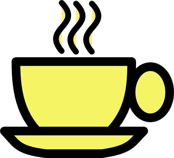 Yellow Tea Cup Clip Art at Clker.com - vector clip art online, royalty