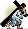 Clipart Carrying Cross Image