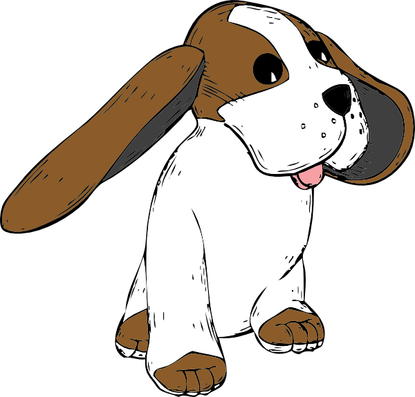 free clipart of cartoon dogs - photo #9