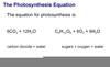 Photosynthesis Formula Image