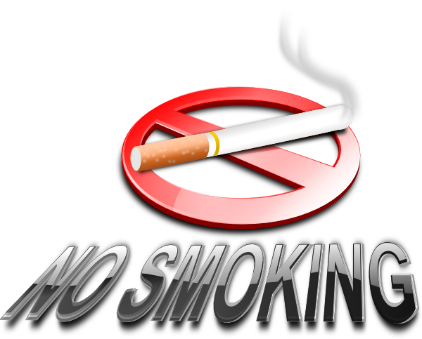 No Smoking (3d) Clip Art at Clker.com - vector clip art online, royalty