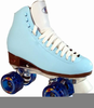 Blue Roller Skates Image