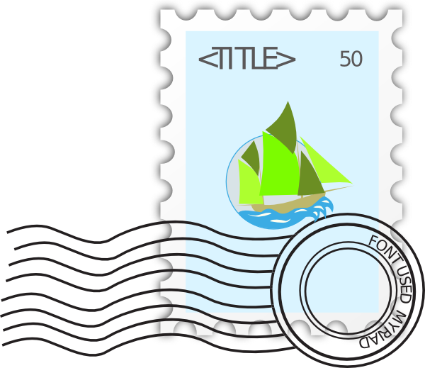 Postage Stamp Clip Art At Vector Clip Art Online Royalty