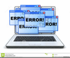 Computer Error Clipart Image