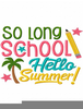 Schools Out For Summer Clipart Image