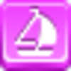 Free Pink Button Sail Image