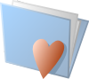 Heart Folder Clip Art Heart Folder Clip Art