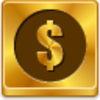 Dollar Coin Icon Image