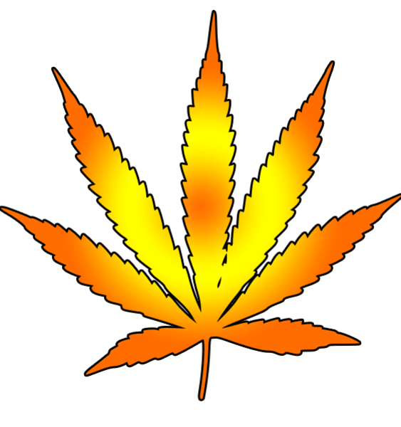 clipart cannabis leaf - photo #24