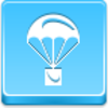 Free Blue Button Icons Parachute Image