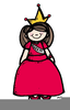 Queen Pageant Clipart Image
