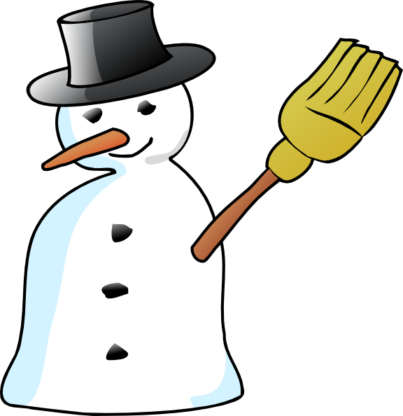 clipart pictures snowman - photo #11