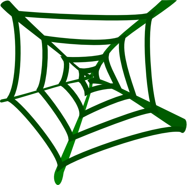 Spider Web Clip Art at Clker.com - vector clip art online, royalty free