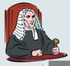 Judge Cartoon Clipart Image