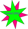 Pink Star Clip Art