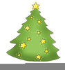 Christmas Shining Star Clipart Image