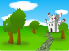 Cartoon Castle Clip Art