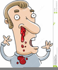 Bloody Nose Clipart Image