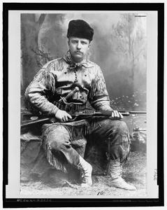 Theodore Roosevelt In 1885 Image