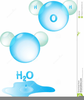 Water Molecule Clipart Image