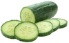 Clipart Of A Cut Up Cucumber Image