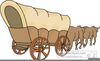 Animated Covered Wagon Clipart Image