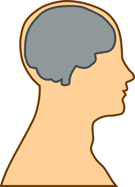 free clip art human head outline - photo #23