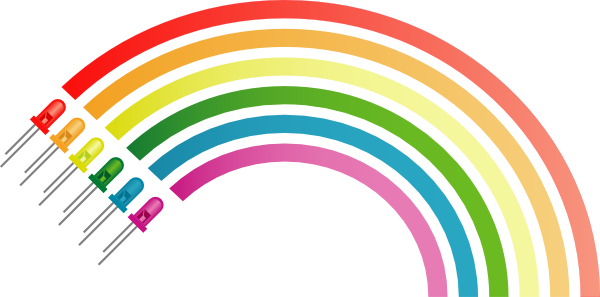 free animated rainbow clipart - photo #8