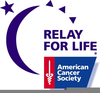 American Cancer Society Relay For Life Clipart Image