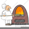 Brick Oven Pizza Clipart Image