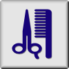 Hotel Icon Barber Or Hair Dresser Clip Art