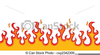 Fire Sign Clipart Image