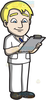 Nurse With Clipboard Clipart Image
