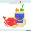 Beach Bucket Clipart Free Image