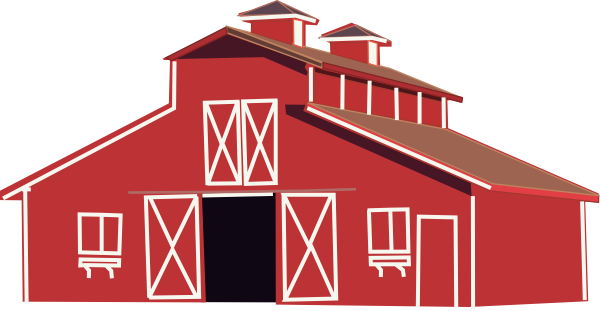 horse barn clipart - photo #27