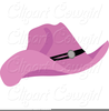 Pink Cowboy Hat Clipart Image